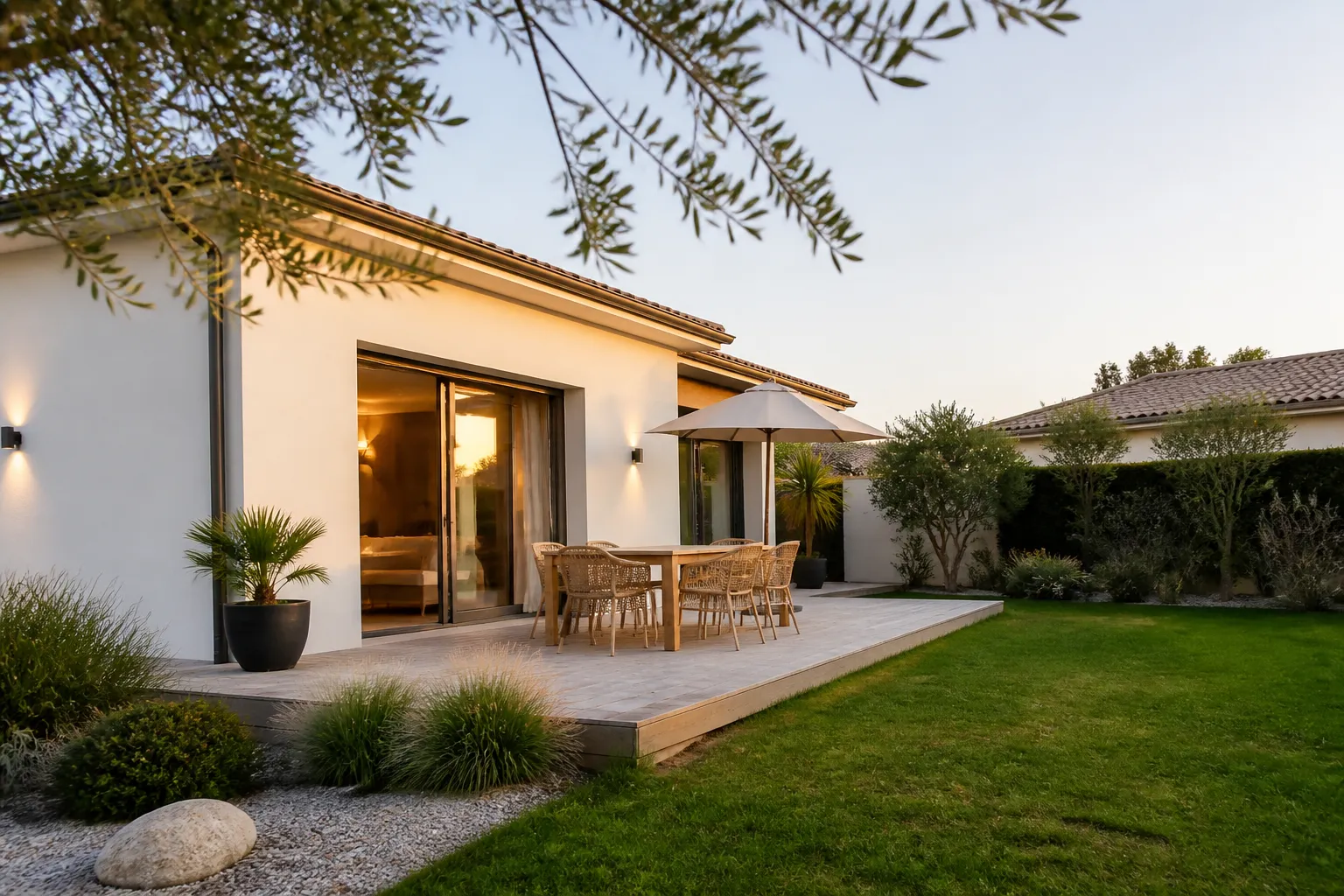 Une maison individuelle au cœur d'une expertise amiable contradictoire, en Gironde.